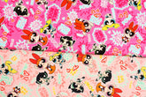 Powerpuff Girls Character Fabric made in Japan by the Half Yard